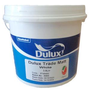 Dulux Trade Matt C Plast Cream 3.6L